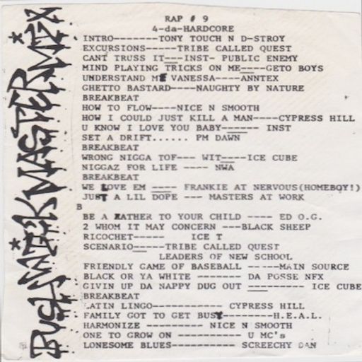 Tony Touch - Hip Hop #9 (1991)