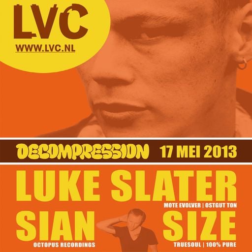 Luke Slater at "Decompression" @ LVC (Leiden - Netherlands) - 17 May 2013