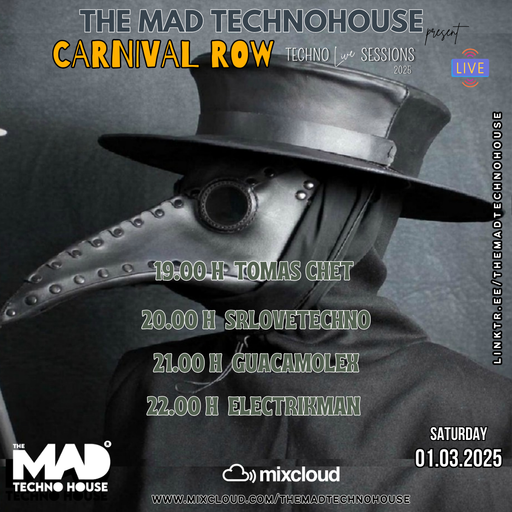 ELECTRIKMAN VS XAVI_EMS / TMTH CARNIVAL ROW TECHNO SESSIONS 01.03.25