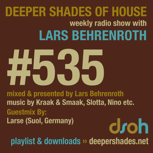 Deeper Shades Of House #535 w/ exclusive guest mix by LARSE