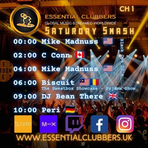 Biscuit-Saturday Pajama Show-A Slow Motion Trip Around The World-Live on Essential Clubbers 10.6.'23