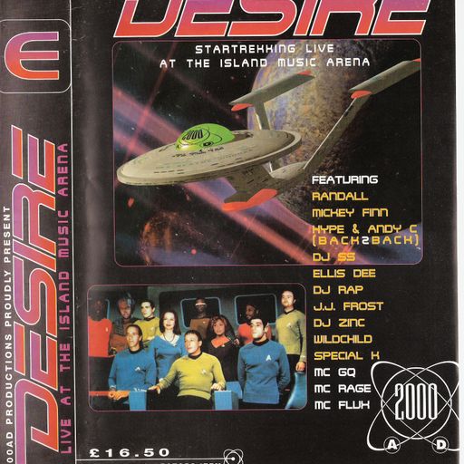 Randall w/ MC Flux - Desire 'Star Trekkin' - Island, Ilford - 11.5.96