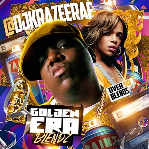 DJ Krazee Rae-Golden Era Blendz [Full Mixtape Link In Description]