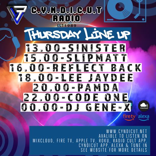 Dj-Sinister - Live On Cyndicut Radio - 07-09-2023