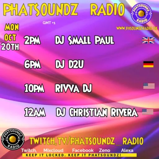 Phatsoundz Radio, Monday club vol 7, 20/10/25