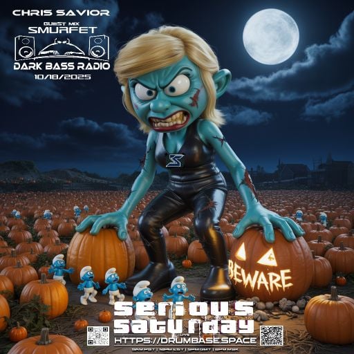Dark Bass Radio - Chris Savior LIVE Guest Mix SMURFET 101825