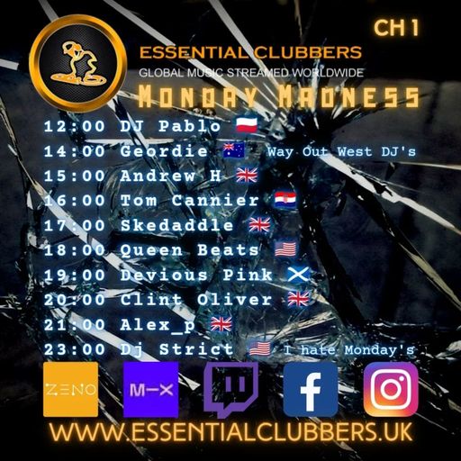 Tom Cannier - Monday Madness - Essential Clubbers - 080523 - Mad House Session