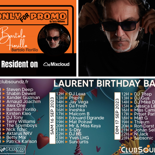 Bartolo Fiorillo / Laurent Clubsoundz HBD / OnlyForPromo