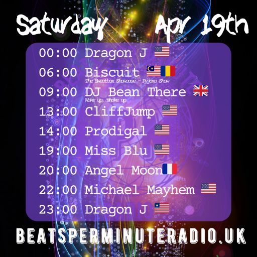 Biscuit-Saturday Pajama Show-Beach Grooves Vol. 3-Live on Beats Per Minute Radio 19.4.2025