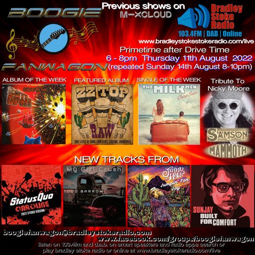 Boogie Fanwagon 11th August 2022