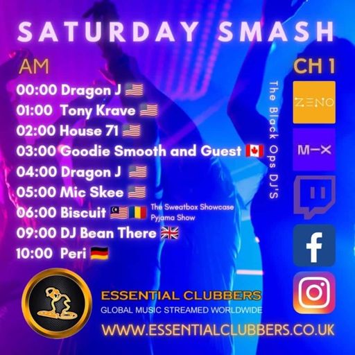 Biscuit- Saturday Pajama Show- Live on Essential Clubbers Radio 15.10.2022