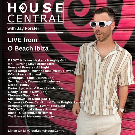 Jay Forster LIVE at O Beach Ibiza (2024)