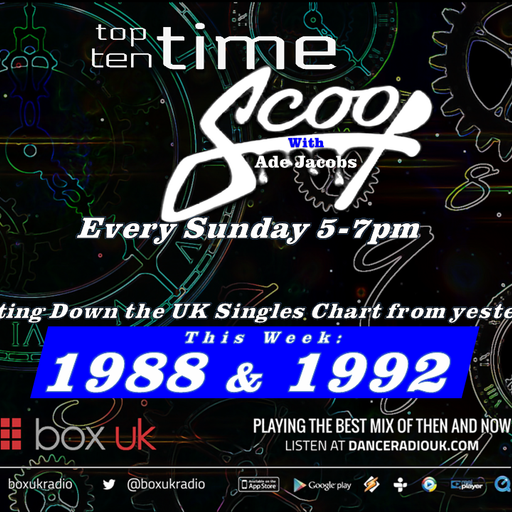 Ade Jacobs - Top 10 Time Scoop 1988 & 1992 - Box UK - 7/10/18