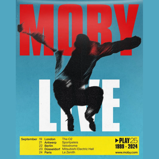 Moby at "25 Years of Play Tour" @ Sportpaleis (Antwerpen-Belgium) - 21 September 2024