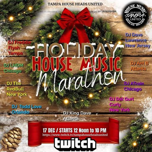 Tampa House Heads House Marathon Guest Mix 12.17.22