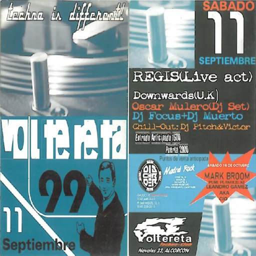 Oscar Mulero at Voltereta (Madrid - Spain) - 11 September 1999