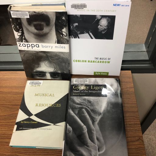 Polley Music Library Show: Conlon Nancarrow and his influence