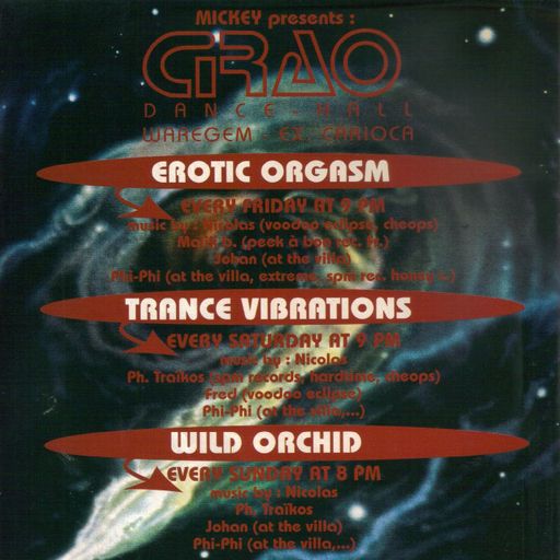 Phi-Phi & Fred Nasen at "Wild Orchid" @ Cirao (Waregem - Belgium) - 20 November 1994