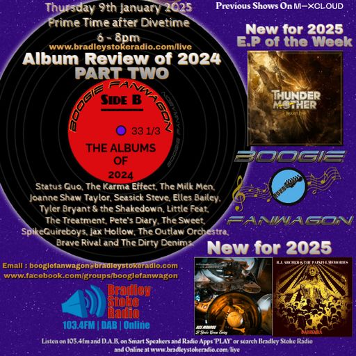 Boogie Fanwagon 9th January 2025