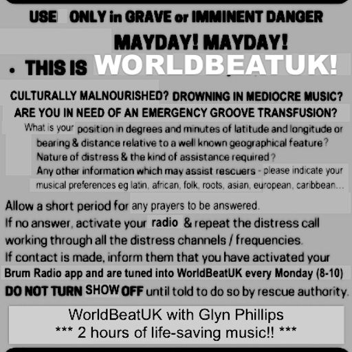 WorldBeatUK with Glyn Phillips - Mayday! Mayday! (01/05/2017)
