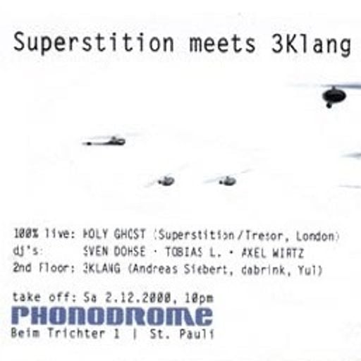 Holy Ghost at "Superstition meets 3 Klang" @ Phonodrome (Hamburg-Germany) - 2 December 2000