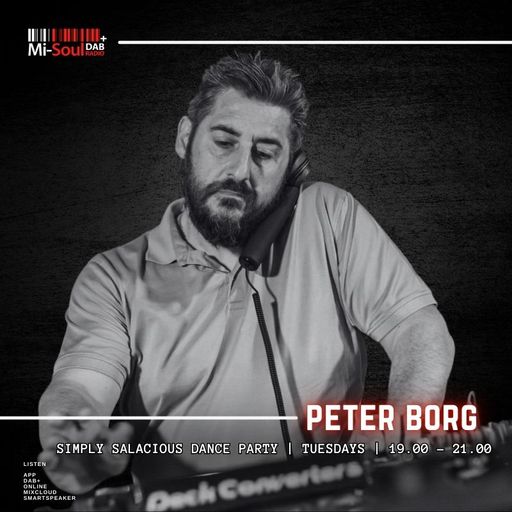 Peter Borg / Simply Salacious Dance Party / Mi-Soul Radio / Tue 7pm - 9pm / 24-02-2026