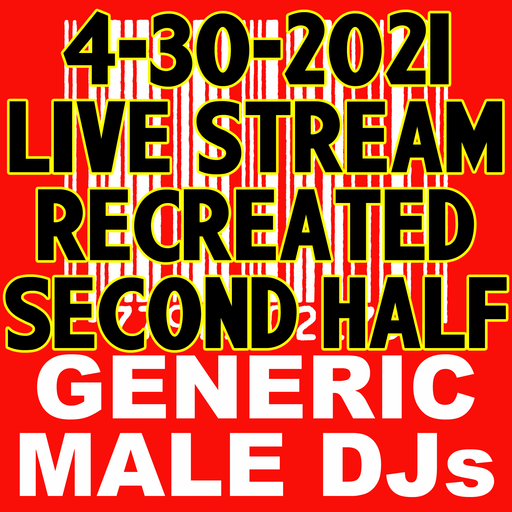 Part 2 of (Mostly) 80s & New Wave Happy Hour - Generic Male DJs - 4-30-2021