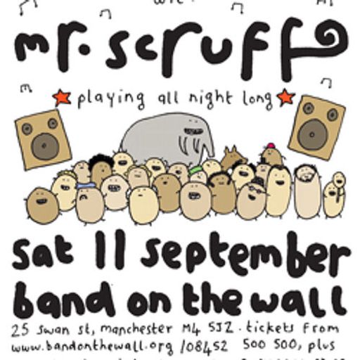 Mr Scruff DJ mix from Keep It Unreal, BOTW, Manchester, Saturday 11th September 2010