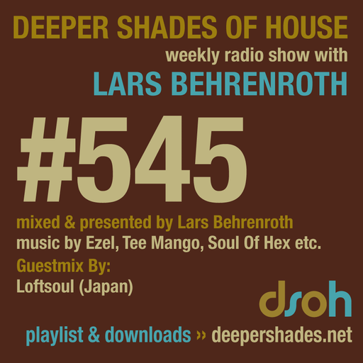 Deeper Shades Of House #545 w/ exclusive guest mix by LOFTSOUL