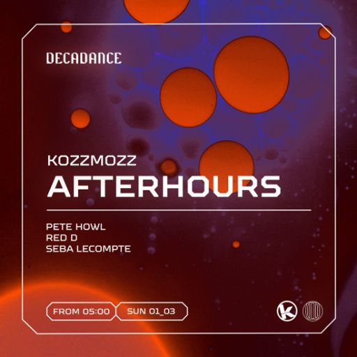 Pete Howl at "Kozzmozz Afterhours" @ Decadance (Gent-Belgium) - 1 March 2026