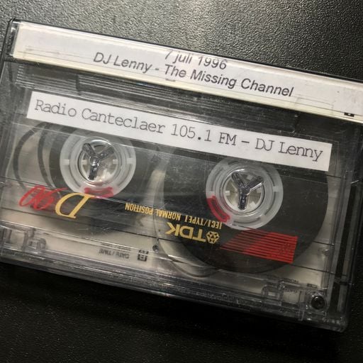 DJ Lenny at "The Missing Channel" @ Radio Canteclaer 105.1 FM (Deinze - Belgium) - 7 July 1996