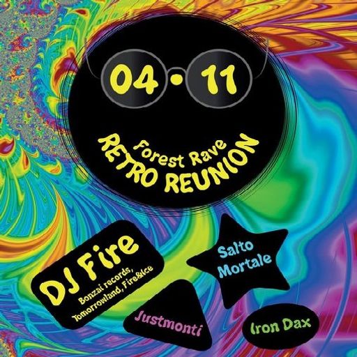 DJ Fire at "Forest Rave Retro Reunion" @ Schützenhalle (Montenau - Belgium) - 4 November 2017