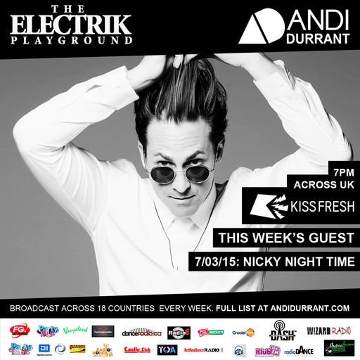 Electrik Playground 7/3/15 inc Nicky Night Time Guest Session