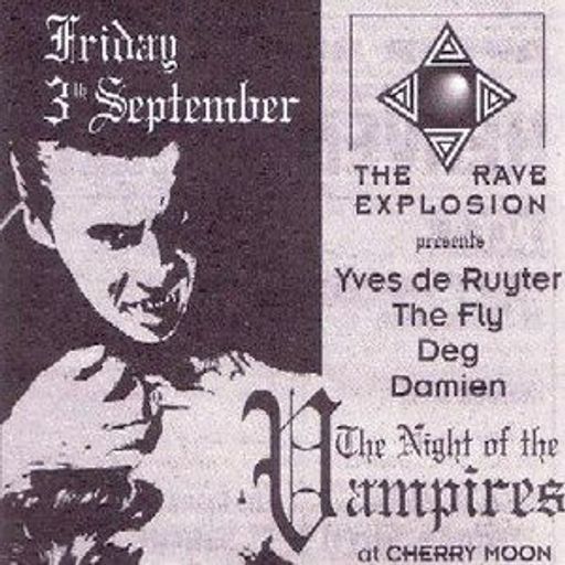 Yves De Ruyter (tape 2) at "Night Of The Vampires" @ Cherry Moon (Lokeren) - 3 September 1993
