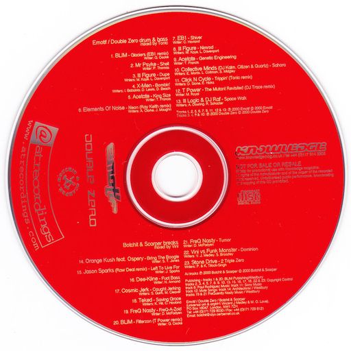 Knowledge Mag Issue 29 cover CD - Tonic & Vini