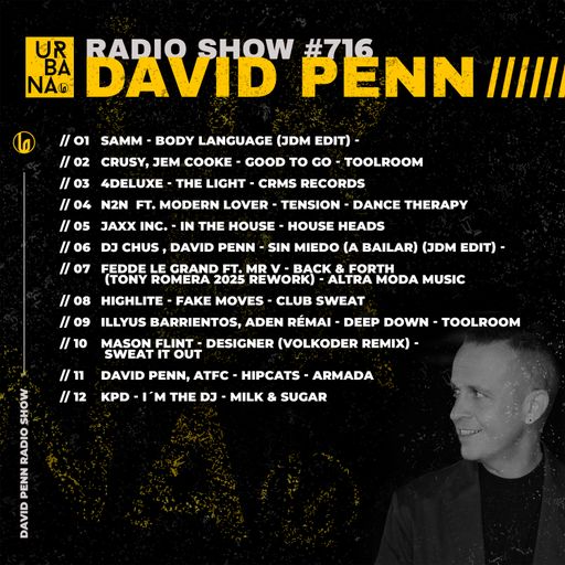 Urbana Radio Show by DAVID PENN #716