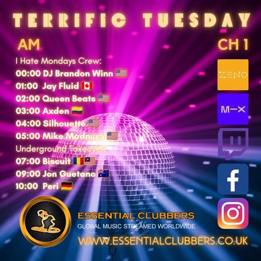 Biscuit-Underground Takeover Tuesday-Acid for the People -Live on Essential Clubbers Radio 16.8.2022