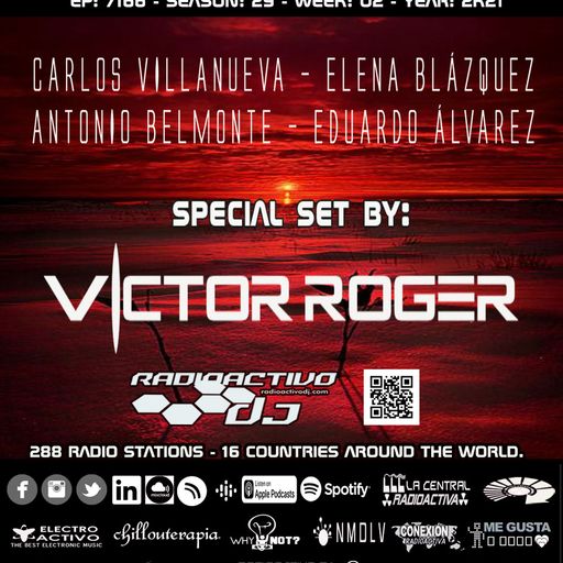 RADIOACTIVO DJ 02-2021 BY CARLOS VILLANUEVA, ANTONIO BELMONTE Y EDUARDO ÁLVAREZ