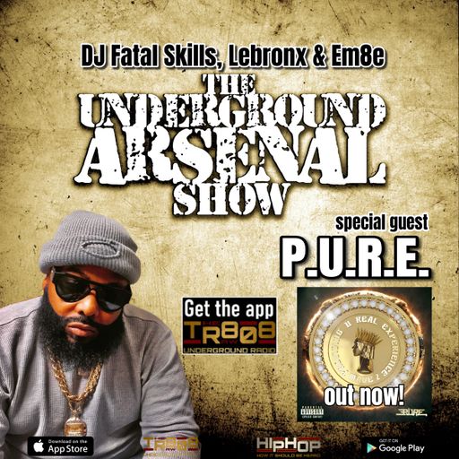 The Underground Arsenal Show 11-12-23 with Special Guest P.U.R.E.