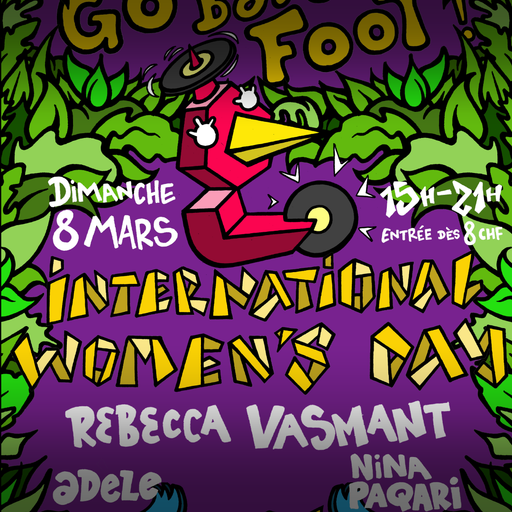 Go Barefoot IWD 2026 // Rebecca Vasmant, Adele, Nina Paqari // Emoh Leef, Neuchatel