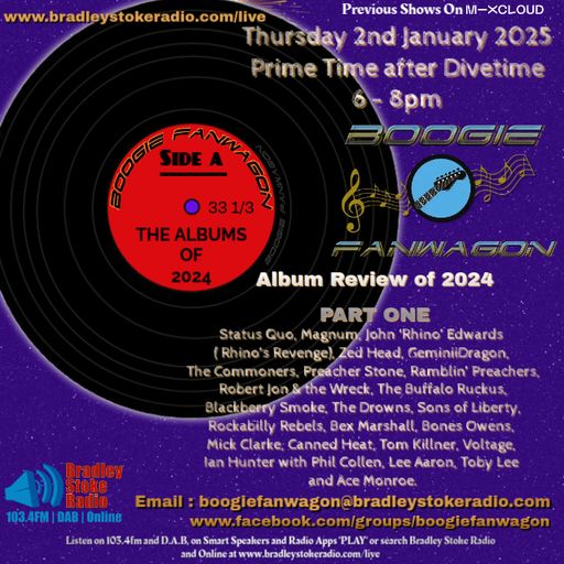 Boogie Fanwagon 2nd January 2025
