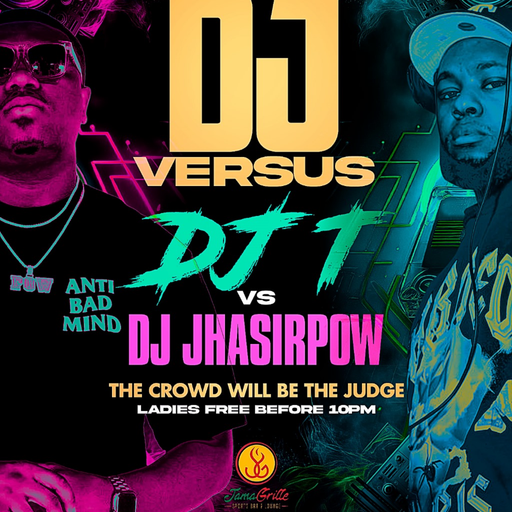 JAMA GRILL DJ VERZUZ : @DJT4REAL V @JHASIRPOW FULL BATTLE (4/18/25)