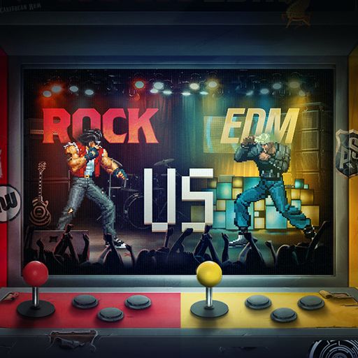 2019 ROCK VS EDM DRIVE MIX
