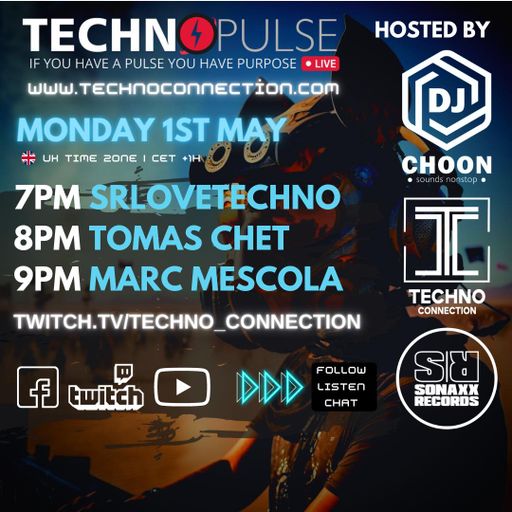 Dj Tomas Chet - Techno Pulse Live 2023.05.01