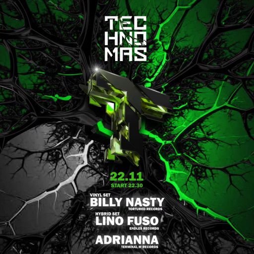 Billy Nasty (vinyl set) at "Technomas" @ Click Club (Napoli-Italy) - 22 November 2025