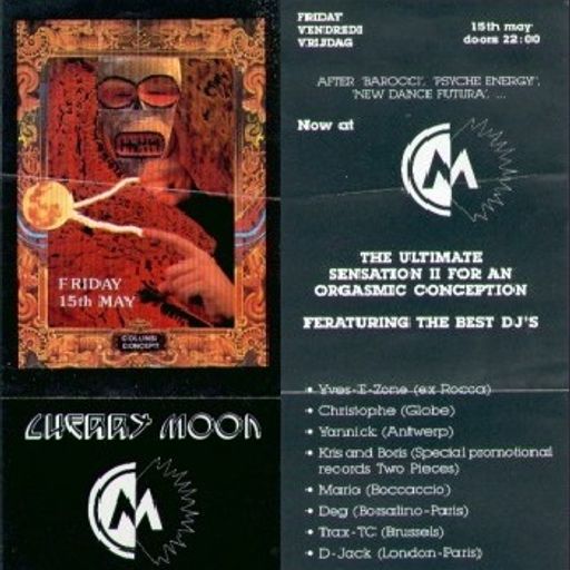 Deg & D-Jack at "The Ultimate Sensation II" @ Cherry Moon (Lokeren - Belgium) - 15 May 1992