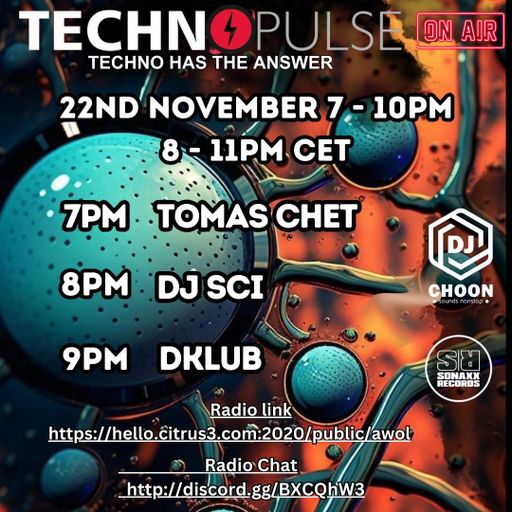 Dj Tomas Chet - Techno Pulse 2023.11.22