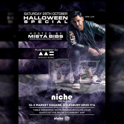 Mista Bibs & Mercedes Blendz - Niche Halloween Promo Mix Part 2 (Current R&B, Hip Hop & Afrobeats)
