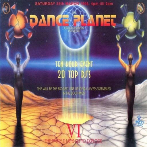 DJ Clarkee - Dance Planet 'Detonator 6' (Technomania) - Cornwall Coliseum - 25.3.95