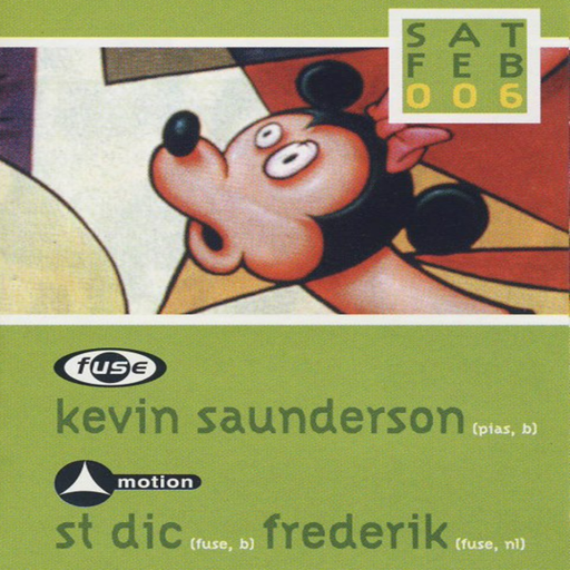 Kevin Saunderson & Pierre at Fuse (Brussel - Belgium) - 6 February 1999